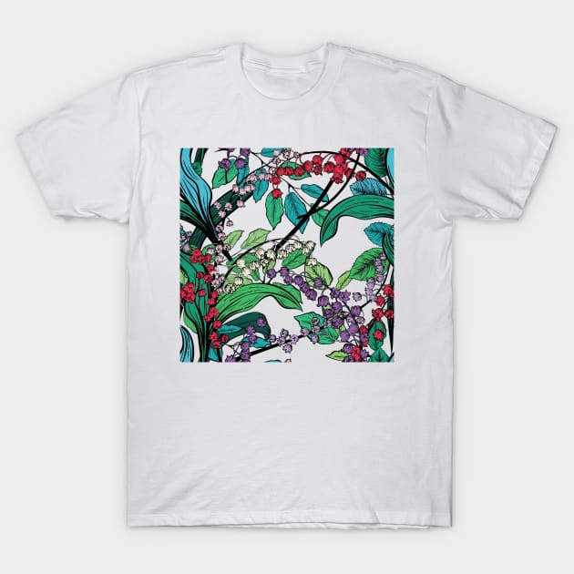 Lily of the Valley T-Shirt by SWON Design